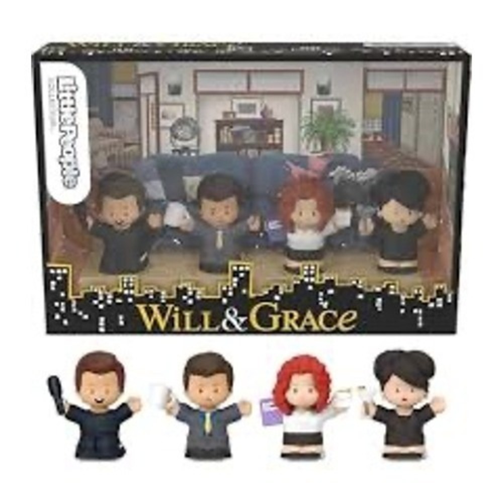 Will & Grace Fisher-Price Little People Collector Set New in Box Collectible